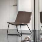 Gallery Direct Hilo Lounge Chair Ember 655x675x755mm