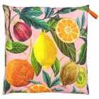 Evans Lichfield Citrus Outdoor Polyester Filled Floor Cushion Multicolour