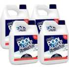 Cleenly Pool Algae Remover - Removes & Prevents the Growth of Algae in Water - Super Concentration and Long Lasting 4 x 5L