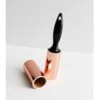 2 Pack Rose Gold Lint Roller and Refill