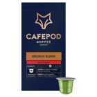 CafePod Half-Caff Brunch Blend Nespresso Compatible Aluminium Coffee Pods 10 per pack