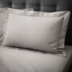Hotel 230 Thread Count Crisp Cotton Percale Oxford Pillowcase