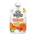 Piccolo Organic Natural Yoghurt Mango & Peach Stage 1 100g
