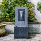 Contemporary Slim Outdoor Water Feature