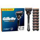 Gillette Proglide Value Pack Razor + 8 Blades