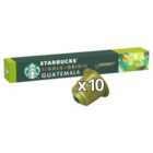 Starbucks by Nespresso Single Origin Guatemala 10 per pack