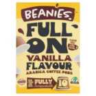 Beanies Vanilla Flavoured Fully Compostable Coffee Pods 10 per pack