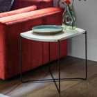 Gallery Direct Holshen Side Table Black 450X420X550Mm