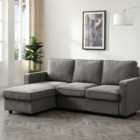 Kayden Reversible Woven Corner Double Sofa Bed