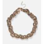 Freedom Gold Twisted Snake Chain Necklace