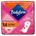 Bodyform Cour-V Ultra Normal Sanitary Towels 14 per pack