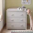 Babymore Universal 3 Drawer Chest & Changing Unit
