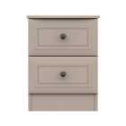 Portia 2 Drawer Bedside Table