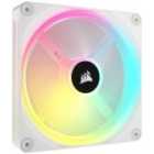 CORSAIR iCUE LINK QX140 RGB 140mm PC Case Fan Expansion Kit - White