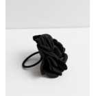 Black Flower Corsage Hair Band