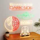Star Wars Darth Vadar Neon Table Light