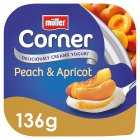 Muller Corner Peach & Apricot Yogurt Single, 136g