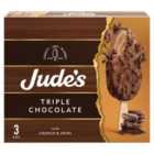 Jude's Triple Chocolate Stick bars 3 x 80ml