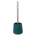 Toilet Brush and Holder - Teal