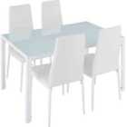 Berlin Dining Table And 4 Chair Set