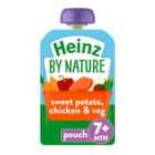 Heinz Sweet Potato, Chicken & Veggies Pouch Baby Food 7+ Months 130g