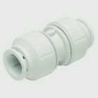 JG Speedfit Straight Connector (Pack of 10) White (15mm)