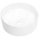 vidaXL Ceramic Wash Basin - White