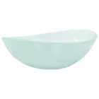 vidaXL Frosted Tempered Glass Basin