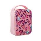 SMASH Leopard Hearts Insulated Lunch Bag