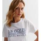 White Los Angeles Logo T-Shirt