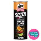 Pringles Sizzl'N Mexican Chilli & Lime 180g