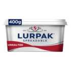 Lurpak Unsalted Spreadable Butter 400g