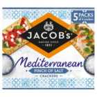 Jacob's Mediterranean Pinch Of Salt Crackers 190g