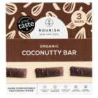 Nourish Organic Coconutty Bars - MultiPack - 3 bars 3 x 60g