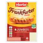Herta Jumbo Frankfurters Hot Dogs 360g