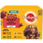 Pedigree Senior Wet Dog Food Pouches in Jelly 12 x 100g