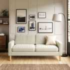 Jacob Pleated Cosy Chenille 3 Seater Sofa