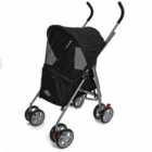Black Folding Pushchair Pet Stroller