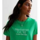 Green Manhattan Logo T-Shirt