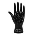Something Different Palmistry Ornament Black/Gold (One Size)