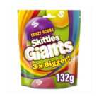 Skittles Giants Crazy Sours 132g