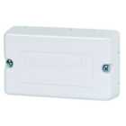 Honeywell White 15A Square Junction box (W)185mm