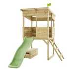 TP Toys Tree Tops Playhouse & Toy Box with Slide
