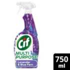 Cif Multipurpose Cleaner Spray Lavender & Blue Fern 750ml