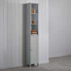 Lloyd Pascal Colne Tallboy Storage Cabinet - Grey