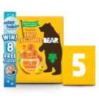 Bear Treasures Kids Snack 3+ Years Tropical Flavour 5 x 20g
