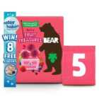Bear Treasures Kids Snack 3+ Years Berry Flavour 5 x 20g