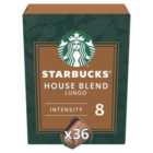 Starbucks by Nespresso House Blend 36 per pack
