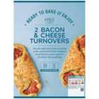 M&S 2 Bacon & Cheese Turnovers Frozen 276g