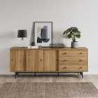 Fulton Extra Wide Sideboard, Pine